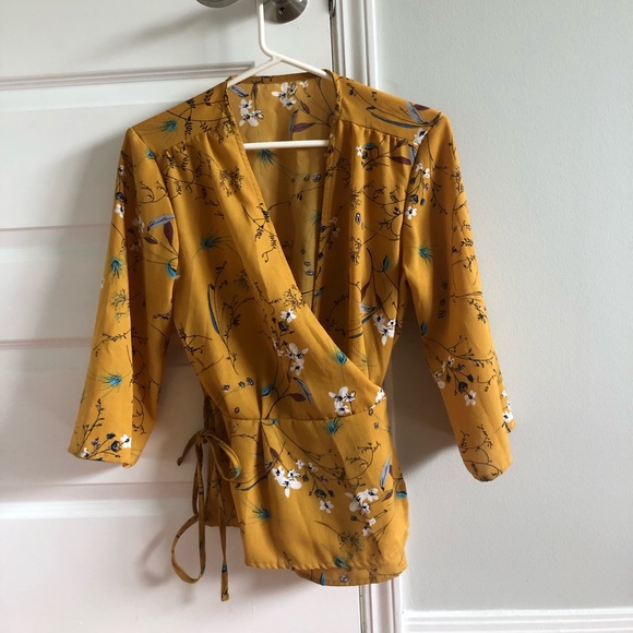 Tops - ✨Wrap Tie Blouse✨